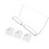Universal Acrylic Tablets Wall Mounts-Transparent color 1