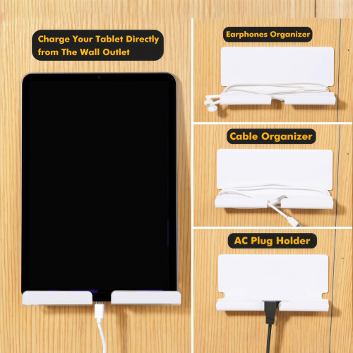 Universal Acrylic Tablets Wall Mounts-Transparent color 1