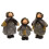 Polyester-Weihnachtszwerge aus Polyester.-Damen 21x11x33cm 6