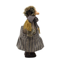 Zarte Weihnachtszwerge-Ornament, einzigartige-Damen 28x16x43cm