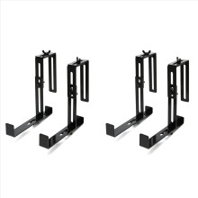 4 stuks balkonleuning hangende bloempot haak plantenbak hanger verstelbare houder muur potten buiten metalen beugel
