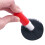 2PCS Lippenstift Stil Einziehbare Reinigung Pinsel-Schwarz 7