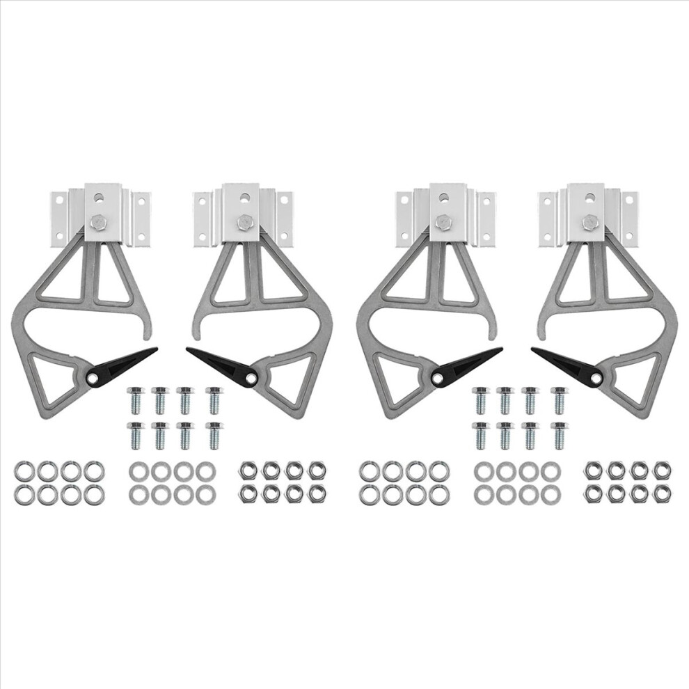 2X Aluminum Extension Ladder Locks Compatible With For ,Suitable For 28-11 Rung Lock Kit 4852840279230