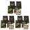 Packung mit 12 bunten-Stil 2 1