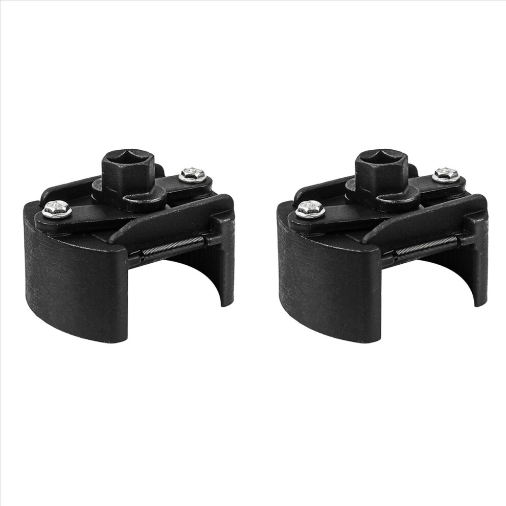 2X Universal Adjustable Two-Jaws Oil Filter Wrench Filter 60-80Mm Filter Wrenches Remover Steel Cast Two-Claw 4852840271425