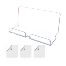 Selbstklebende Acryl-Tablet-Wandhalterungen-Transparente Farbe