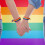 200 τεμάχια Unisex Μαντήλι Ουράνιο Τόξο Gay Pride Μαντήλι Βραχιόλι 6