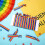 200 τεμάχια Unisex Μαντήλι Ουράνιο Τόξο Gay Pride Μαντήλι Βραχιόλι 3