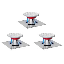 3x terugslagklep voor douchevloerafvoer, anti-geurafdekking (installatie: 32-75 mm)