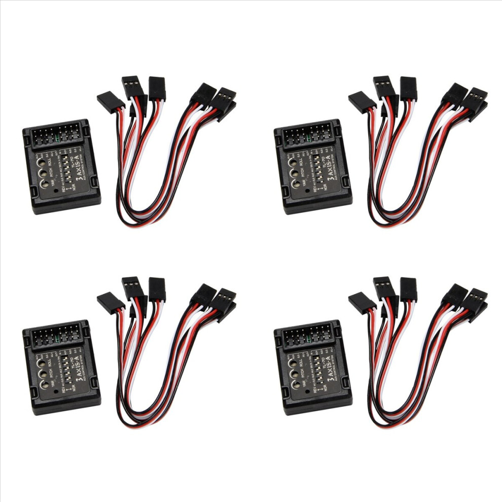 4X 3 Flight Controller Stabilizer System Gyro Fixed Flying Wing Fpv Airplane Aircraft Gliders Fixed Wing Balancer 4852840278158