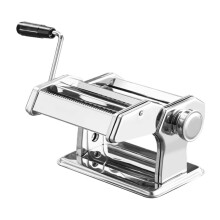 Electric Noodle Maker with Stainless Steel Press, Dual Noodle Widths for Pasta, Dumpling Wrappers