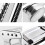 Stainless Steel Pasta Maker with Adjustable Thickness, Manual Noodle Roller Cutter for Home Kitchen 5