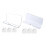 Selbstklebende Acryl-Tablet-Wandhalterungen-Transparente Farbe 3