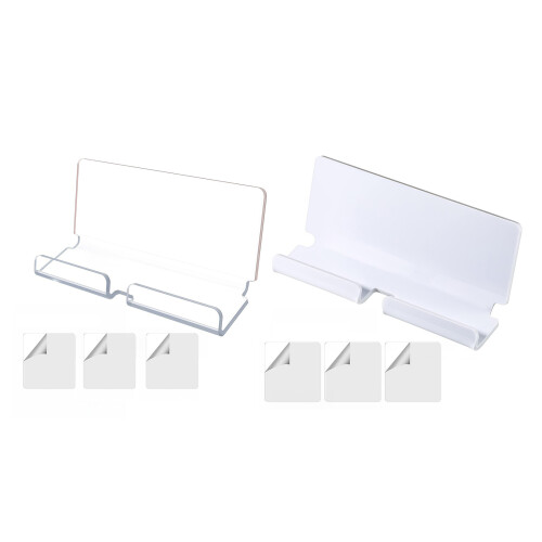 Selbstklebende Acryl-Tablet-Wandhalterungen-Transparente Farbe 2