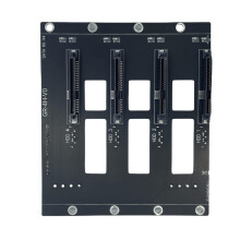 4-Slot-Speicherlaufwerks-Backplane inklusive Kühlstruktur und
