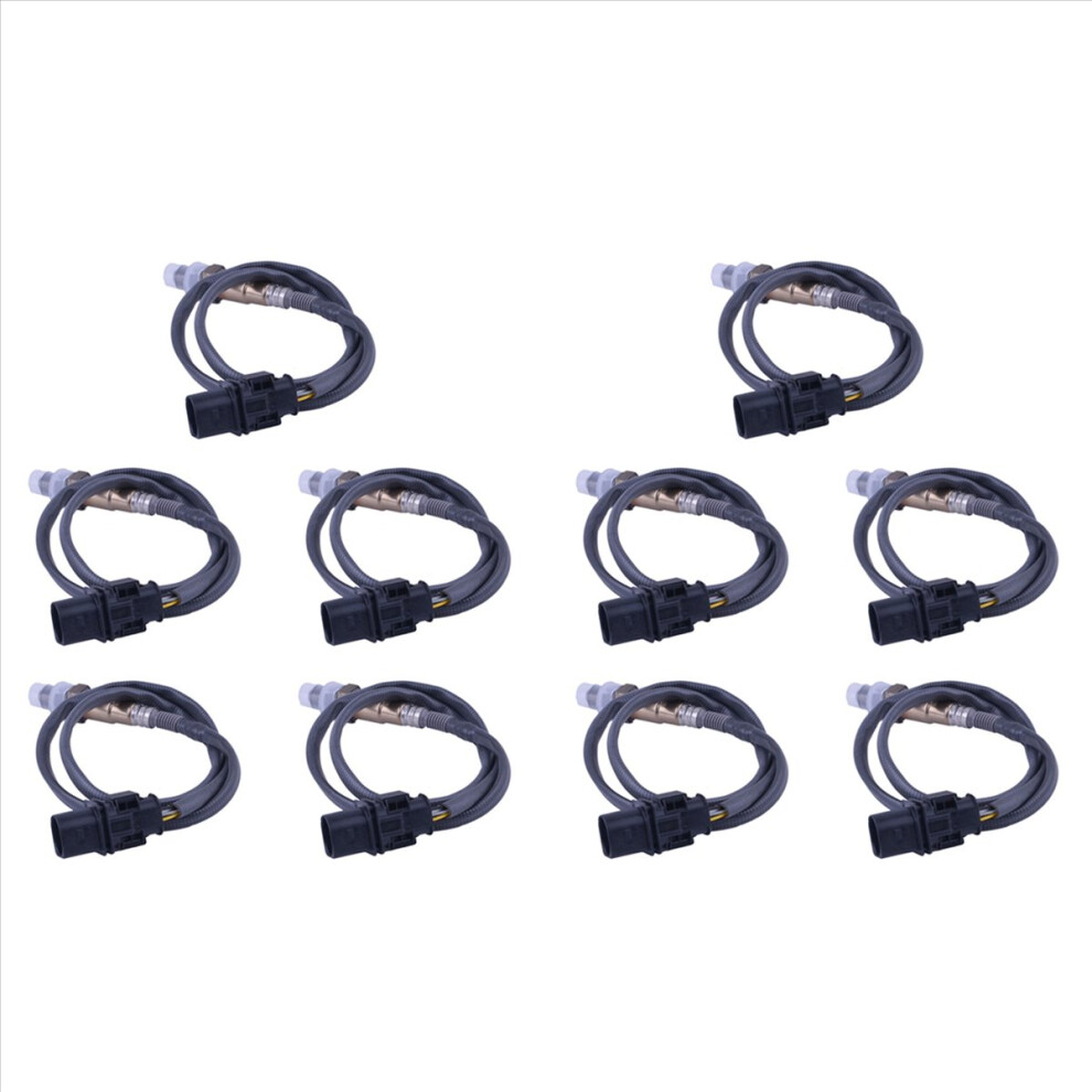 10X Lsu4.9 O2 Uego Wideband Oxygen Sensor For Plx Aem 30-2004 0258017025 Black 4852840279032