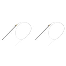 2x Autoantenne Antenne Mast AM FM Radio Antenne Mast 1408270001 voor W140 W124 W202 W210 R129 1992-2002