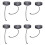 8 stuks waterstroomsensor, stroommeter, watermetersensor, stroommeter, watersensor FS400A G1 DN25 1-60L/Min 1