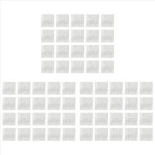 60 peças de adesivos de parede 3D com estampa de tijolos, autoadesivos, para decoração de casa, 35x35cm, E