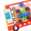 Set di dadi e bulloni multicolore 22,9x17,7 cm giocattolo da viaggio per bambini 3