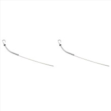 2X Olie Motorbuis Chroom voor 1955-79 SB Motor 283 305 327 350 383 400 Drivers 4957