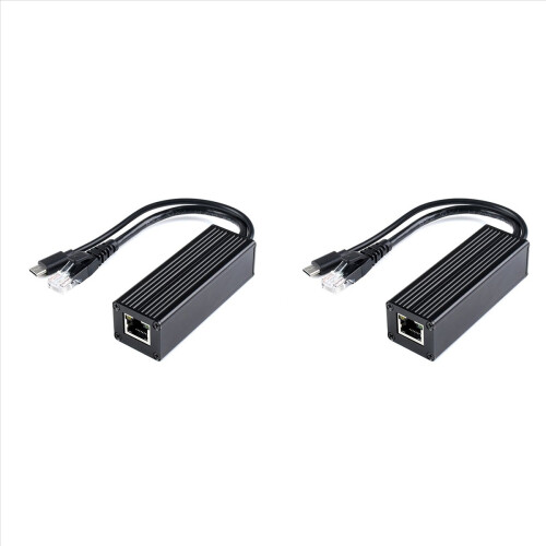 2X PoE Splitter Industrial Gigabit Type-C Interface Power Supply Control Chip Solution Splitter