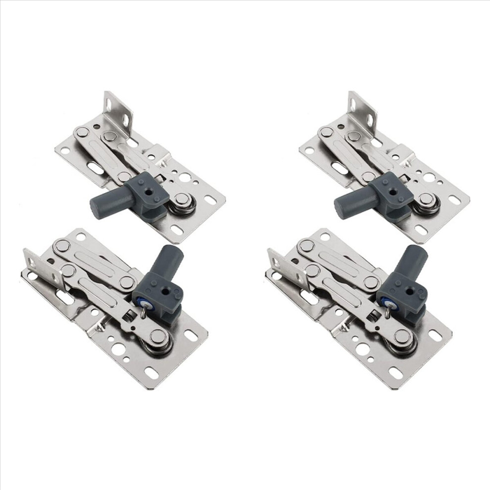 4 Pack Tip-Out Tray Hinges For Sink-Front Drawer, Sink Front Tip-Out Trays Hinges False Front Cabinet Clips 4852840286443