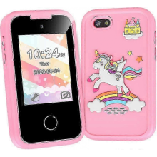 PinkKids SmartPhone Toy for Toddlers Age 3-8, Learning Gift for Girls & Boys