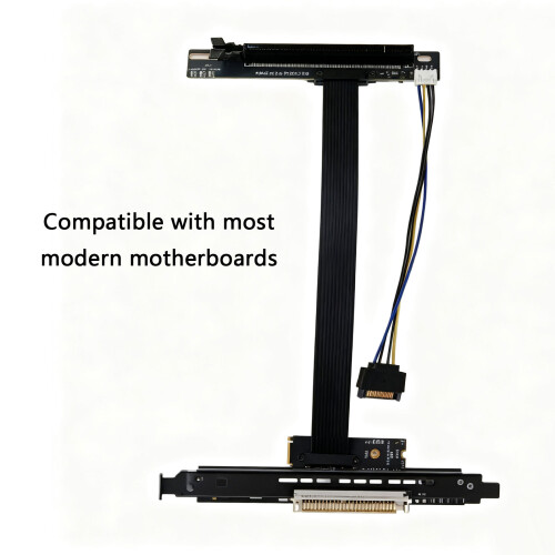 M.2 NVMe to PCIe X16 Extender Quick Data Transfer Turn-25cm 2