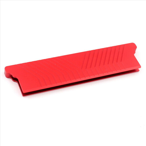 2X RAM Ψύκτρα ψύξης ψυγείου για DDR2 DDR3 DDR4 Desktop Memory Dissipation Pad Κόκκινο 1