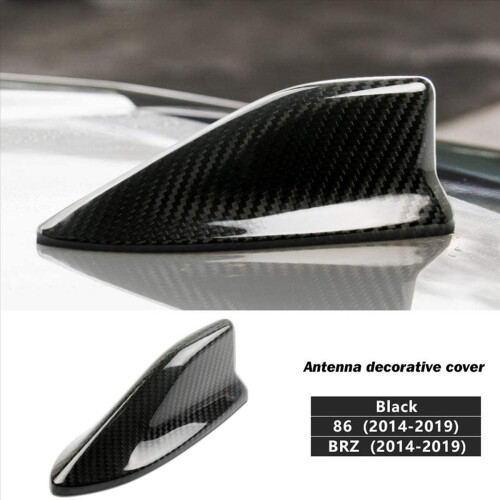 3x echte koolstofvezel dakvinantenne-afdekkap voor BRZ 86 2014-2019 2
