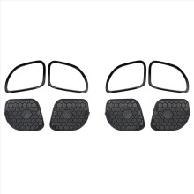 2x Frontkuip Speaker Mesh Grill Covers Trim voor Road Glide FLTRXS 15-Up