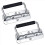 20Pcs 304 Stainless Steel Spring Handle Prop Box Tool Aluminum Box Handle Activity Handle Folding Industrial Handle 3