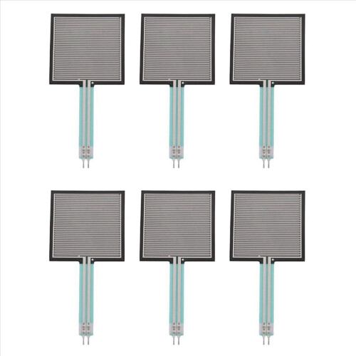 6 resistores sensíveis à força FSR406 para módulo sensor flexível de resistência à força em assentos inteligentes