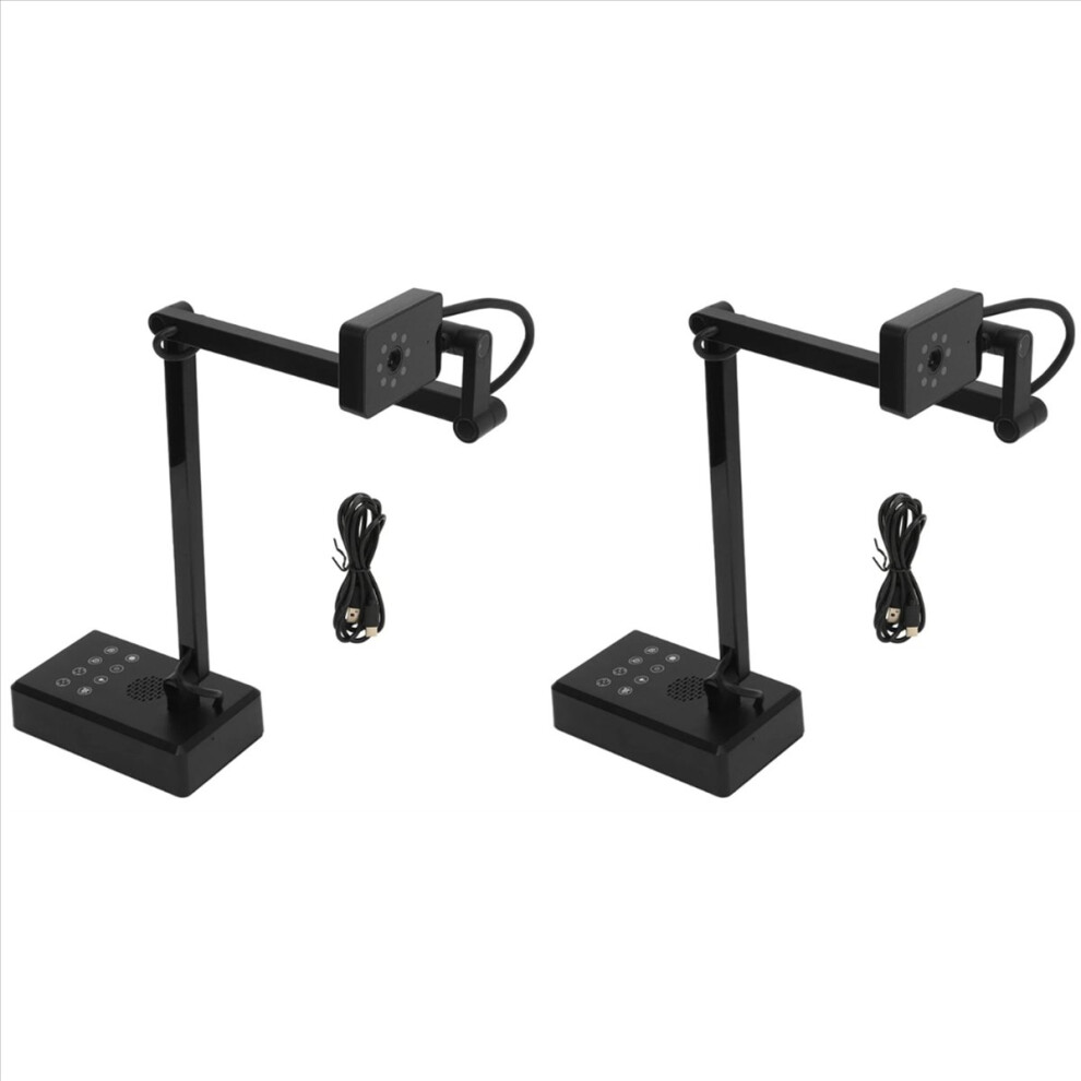 2X 4K Usb Document Camera 16Mp Webcam Visualiser Image Invert Foldable For Live Demo Web Conferencing 4852840288072