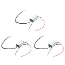 Fonte de alimentação com transformador para 3 lâmpadas LED, 36V DC, 20W, à prova d'água.