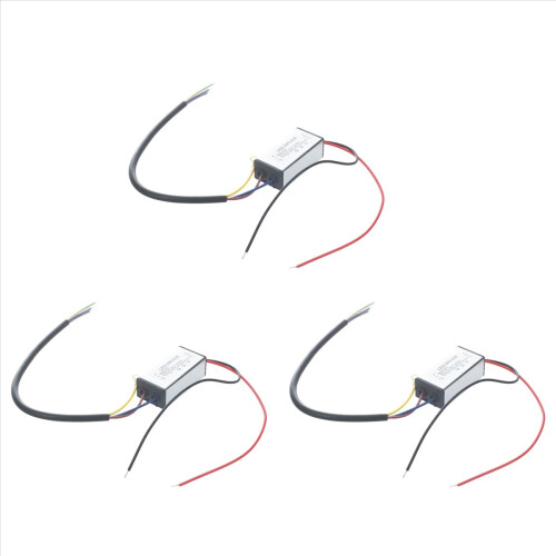 3x LED-lamptransformatordrivervoeding DC 36V 20W waterdicht