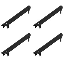4X New Mountain Bike Bicycle Frame Chainstay Posted Protector Bicycle Chain Guard Protection Bike Accessories Black