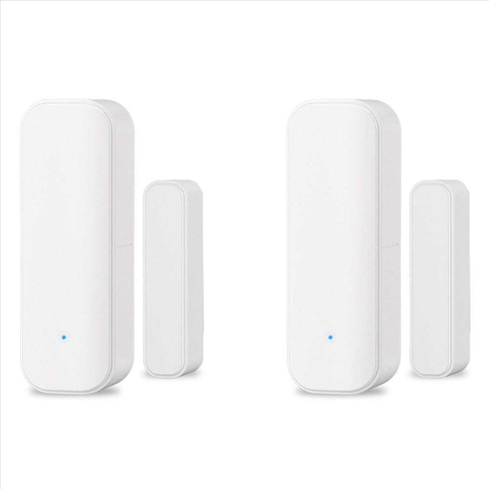 2X Smart Magnetic Door Sensor Zigbee Door Sensor For Home Security Wireless Contact Sensor Programmable With Smart Life 4852840284623