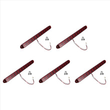5 stuks rode 15 inch 11 led-lichtbalk, stop-knipperlicht, derde remlicht, vrachtwagen-aanhangwagenidentificatiebalk, waterdicht