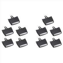 10x Reparatieset voor het lipje van de ventilatieopening van de auto, gesp voor het afstellen van de ventilatieopening voor XC90 2019-2023 31366914