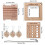 Holz-Stricknadel-Messgerät, Strickgarn-Messgerät,-Set A 4