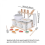 Ensemble de cuisine en bois multicolore pour enfants 3 ans et plus 2
