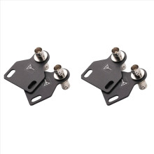 2x draadloze microfoonontvangerantenne-uitbreidingsinterfacekaart zonder kabel