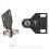Placa de interface de extensão de antena para receptor de microfone sem fio 2X (sem cabo) 4