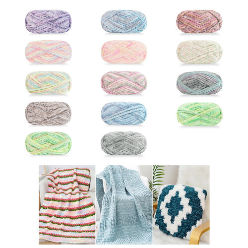 100 g Häkelgarn, Häkelgarn, 87,5 Yard,-Rosengarten 2