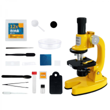 B14.5x9x24cmChildren Microscope Toy Kit HD Scientific Exploration for Home School Boys A
