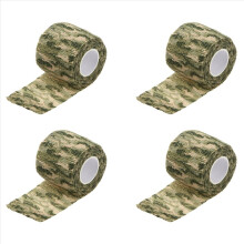 Fita adesiva camuflada para ciclismo ao ar livre, caça e uso discreto, tamanho 4X.