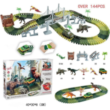Jouets de dinosaures pour enfants de 3 à 7 ans, circuit de course pour 3 à 5 ans, cadeau d'anniversaire