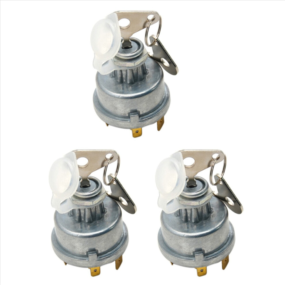 3X Universal Tractor Plant Ignition Switch With Keys Ignition For 128Sa 30 275 Case 35670 4852840276260